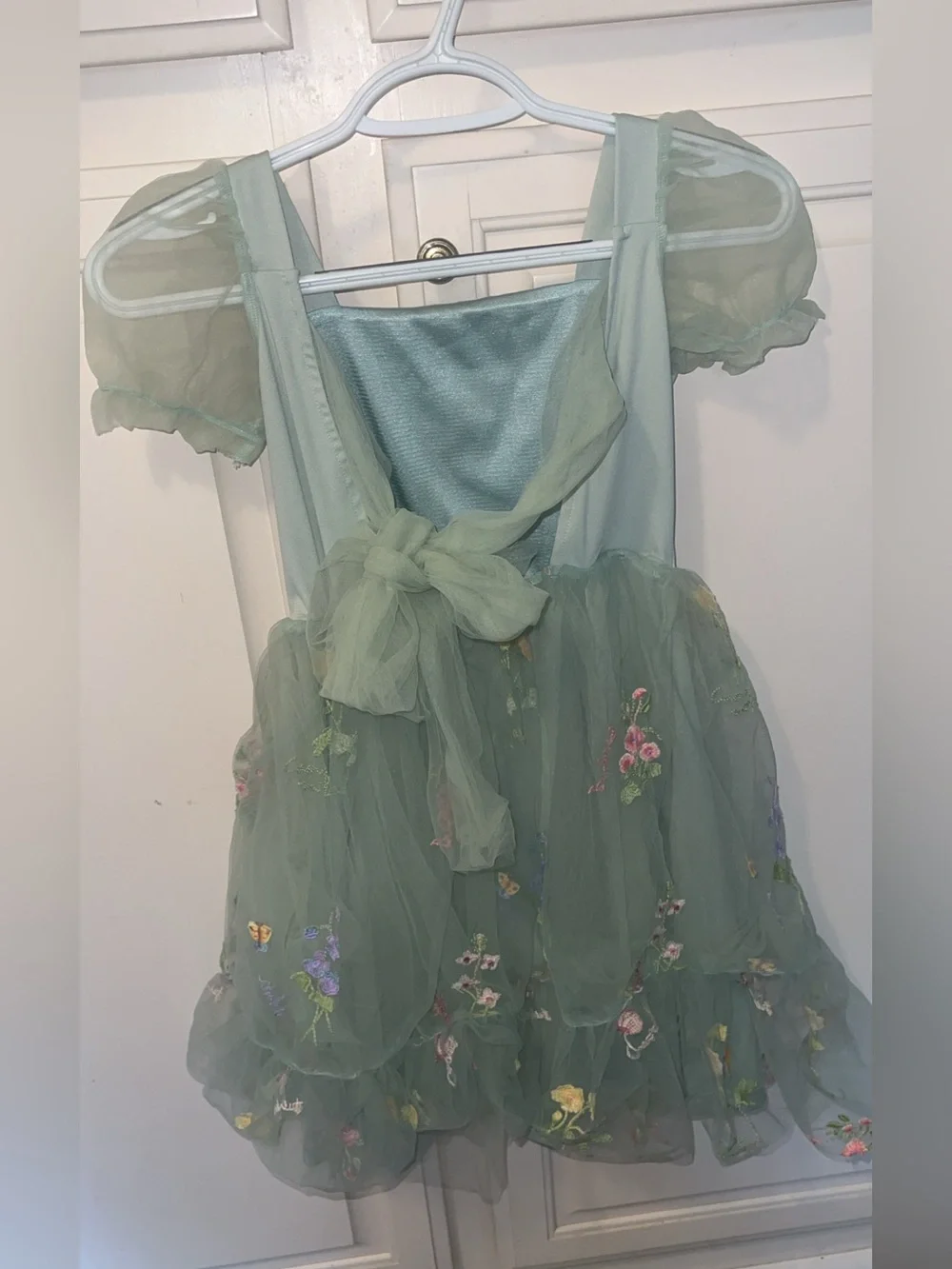 Arshiner Girls Size 8 Embroidered Tulle Fairy Princess Dress